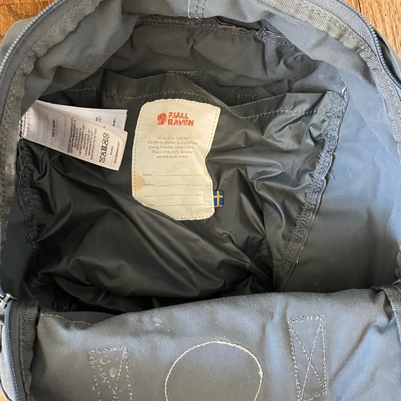 Fjallraven Grey Backpack - Picture 2 of 4